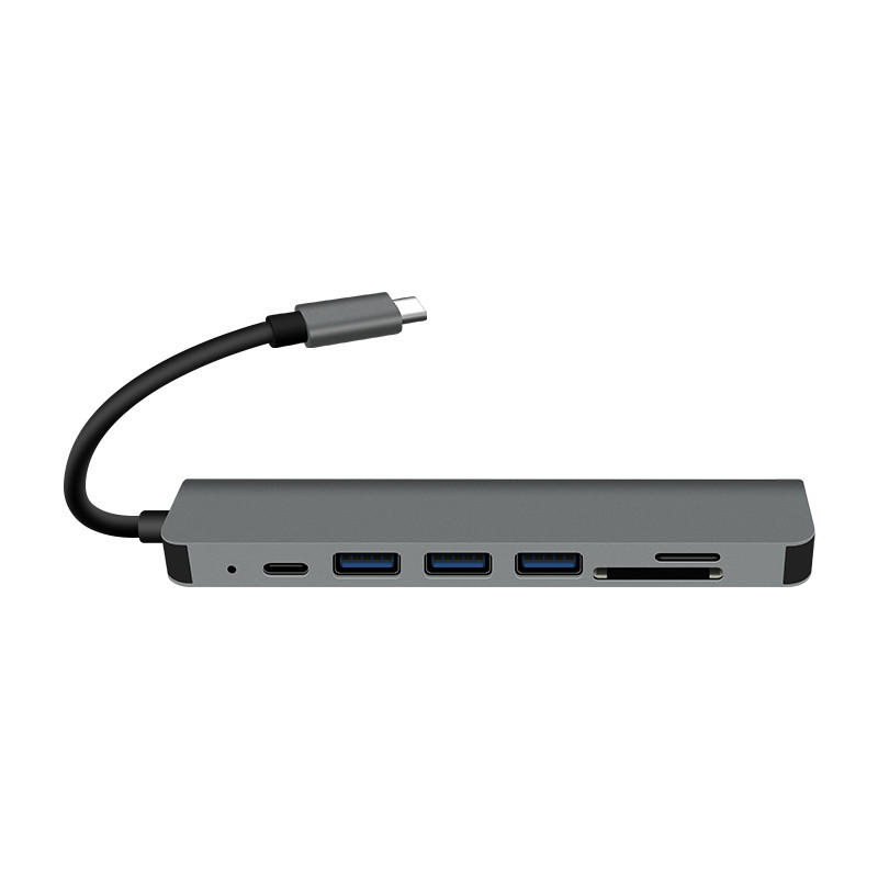 MacBook 7 в 1 станции стыковки Usb c HDMI SD TF поручая
